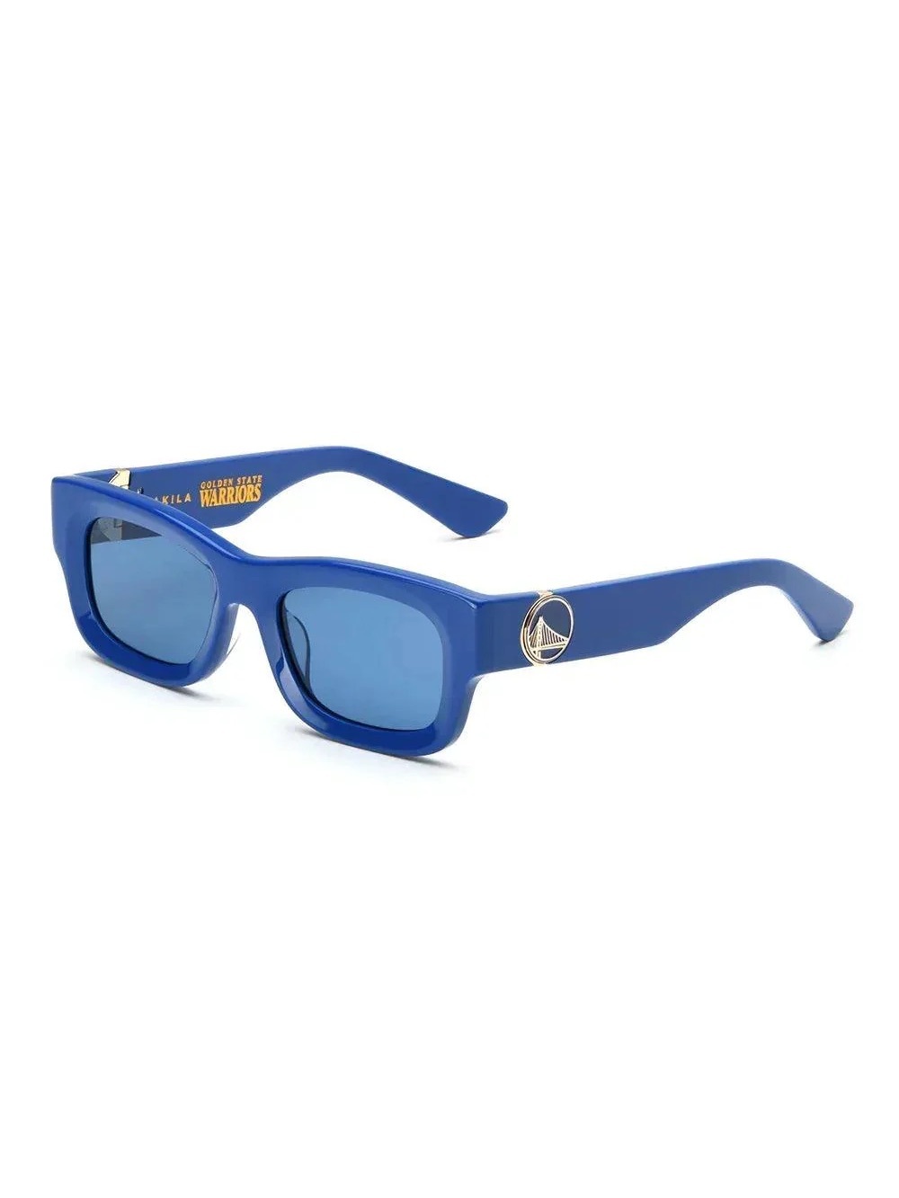 AKILA LA / NBA Jubilee Warriors Sunglasses Blue Retro Unisex 
(Jun 026)